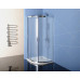 EASY LINE štvrťkruhová sprchová zástena 900x900mm, sklo BRICK