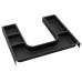 LINDO "U" organizér 372x36x323mm, plast, antracit