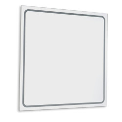 GEMINI II zrkadlo s LED osvetlením 550x550mm