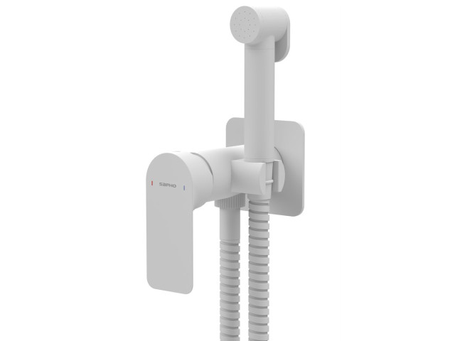 PAX skrytá batéria na bidet so Stop sprchou, matná biela