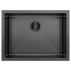Nerezový drez ZENITH 60x45cm, antracit