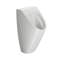 COMMUNITY urinál so zakrytým prívodom vody, 31x65cm, biela mat