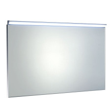 BORA zrkadlo v ráme 1000x600mm s LED osvetlením a vypínačom, chróm