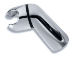 Držiak sprchy plastový otočný chróm