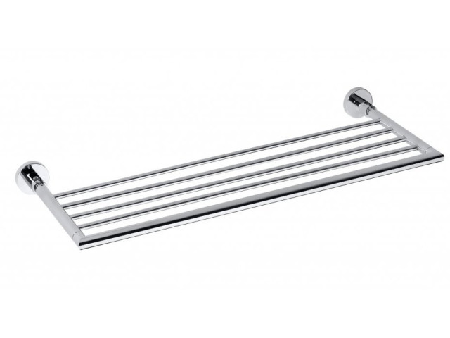 X-ROUND polička na uteráky výklopné 650mm, chróm (104205152)