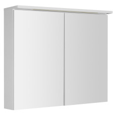 KAWA STRIP galerka s LED osvetlením 80x70x22cm, biela