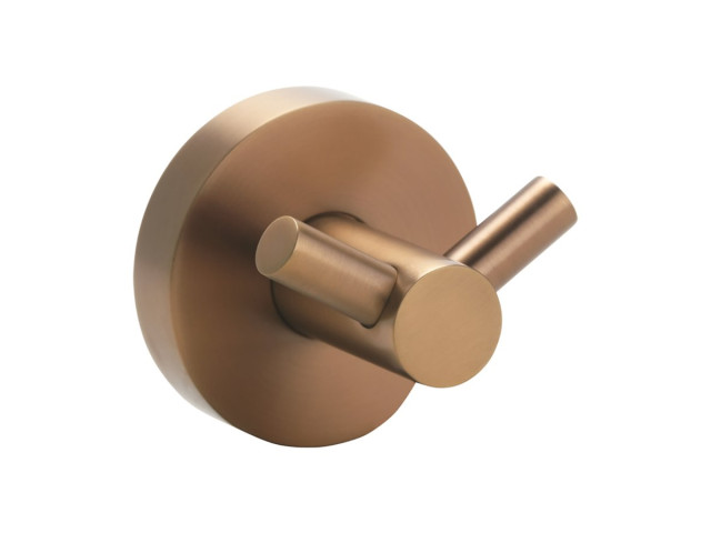 X-ROUND COPPER dvojitý háčik, matná meď