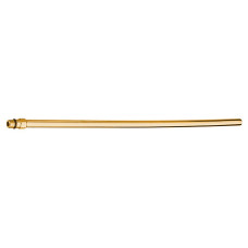 Pevná připojovací trubka 10mm-M10x1, 30 cm, zlato