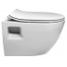 EDITA WC sedátko SLIM Soft Close, duroplast, biela