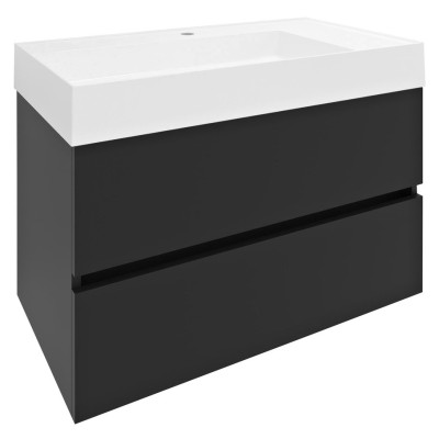 ODETTA umývadlová skrinka 82x50x43,5cm, antracitový mat ODETTA umývadlová skrinka 82x50x43,5cm, antracitový mat