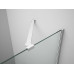 Štvorcový sprchový kút TRINITY CHROME 1000x1000 mm, rohový vstup, číre sklo