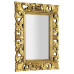 SAMBLUNG zrkadlo v ráme, 60x80cm, zlatá