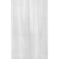 Sprchový záves 180x200cm, polyester, biela