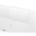 PORTAS R asymetrická vaňa s dvierkami, 170 × 75 × 60 cm, biela