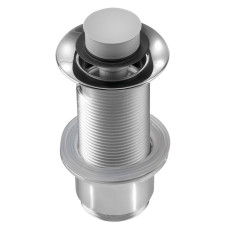 Umývadlová výpusť 5/4“, click-clack, BEZ ZÁTKY