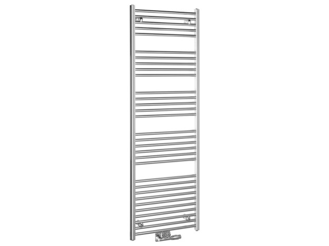 ALYA vykurovacie teleso rovné 600x1785 mm, stredové pripojenie, chróm