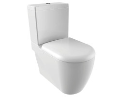 GRANDE WC kombi XL, spodný/zadný odpad, biela