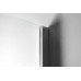 WALK-IN zástena jednodielna na inštaláciu na stenu, 900x1900 mm, sklo brick