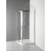 AKCIA štvrťkruhová sprchová zástena 900x900x1900mm, číre sklo