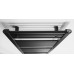DIRECT radiátor s bočným pripojením 450x1320 mm, matná čierna