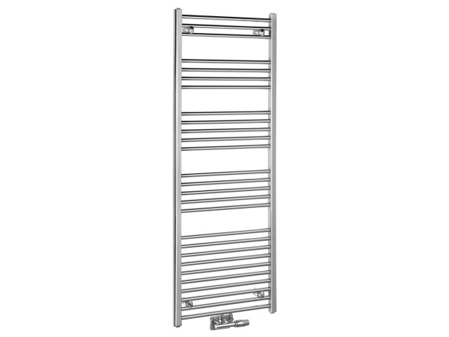 ALYA vykurovacie teleso rovné 600x1600 mm, stredové pripojenie, chróm