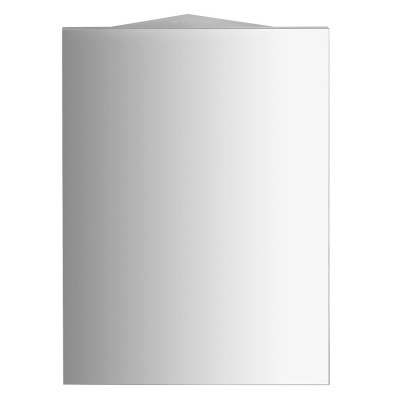 ZOJA/KERAMIA FRESH rohová zrkadlová skrinka 37x72x37cm, biela