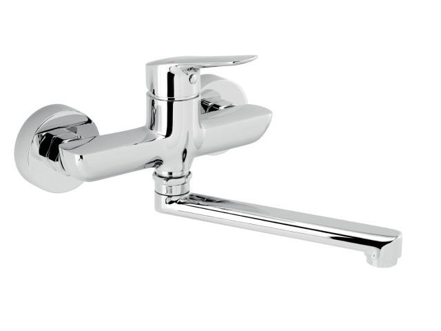 Umývadlová drezová batéria 150 mm Metalia 54 ECO, chróm