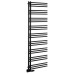Radiátor POSEIDON 550 x 1740 mm, matná čierna farba