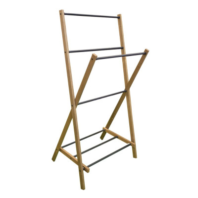 Skladací stojan na uteráky WING 58 x 103 x 35 cm, jaseň