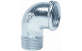 Pozink koleno 90° MF 1/2"