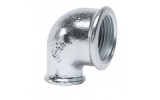 Pozink koleno redukované 90° FF 1/2" x 3/8"