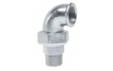 Pozink rohové skrutenie ploché 3/8" MF