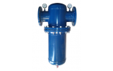 Prírubový priemyseľný filter DN80 s vypúšťacím ventilom 1/2"