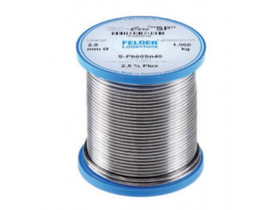 SUPERSAN CU Spájka mäkká 2mm S-Sn97AG (250g)