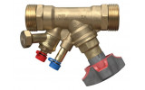 TA STAD 1/2" vyvažovací ventil DN10, PN25, uzatváracie, s vypúšťaním G3 / 4", voda, mosadz