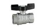 AUREA Guľový kohút FF Motýľ 1/2", PN35, Tmax 140°C