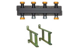 Rozdeľovač pre napojenie 2 - 3 čerpadlových skupín, G6/4 ", rozteč 125mm, v izolácii
