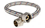 Tlaková prepojovací flexi hadička MF 1/2" x 1/2" 50cm, PN10, 100°C