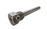 Chrómovaná jímka k teplomerom 1/2" x 50mm