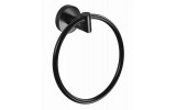 X-ROUND BLACK držák ručníků kruh, černá