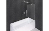 MODULAR SHOWER vaňová zástena 700x1500mm, číre sklo