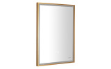 SORT zrkadlo s LED osvetlením 60x80cm, senzor, fólia anti-fog, 3000-6500 ° K, sunset
