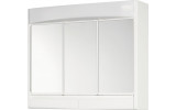 SAPHIR galerka 60x51x18cm, žiarivka 15W, G13, biela plast