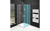 SIGMA SIMPLY sprchové dvere posuvné pre rohový vstup 800 mm, číre sklo