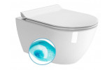 PURA WC závesné, splachovanie SWIRLFLUSH, 55x36 cm, ExtraGlaze