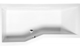 VERSYS L asymetrická vaňa 160x85x70x47cm, biela