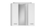 ZOJA / KERAMIA FRESH galerka s LED osvetlením, 70x60x14cm, biela