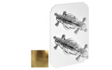 SASSARI podomietková sprchová termostatická batéria, 2 výstupy, bronz (LO89163BR)