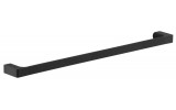 PIRENEI držiak uterákov 800x66mm, čierna mat