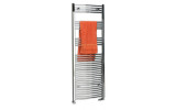 ALYA vykurovacie teleso oblé 450x800mm, 274W, chróm